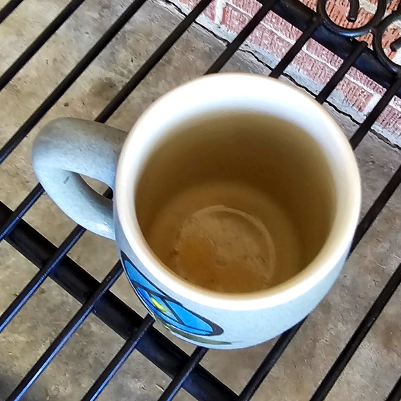 Tall vintage coffee mug coffee cup floral cup tea mug drink warehouse coffee bar - Picture 4 of 4